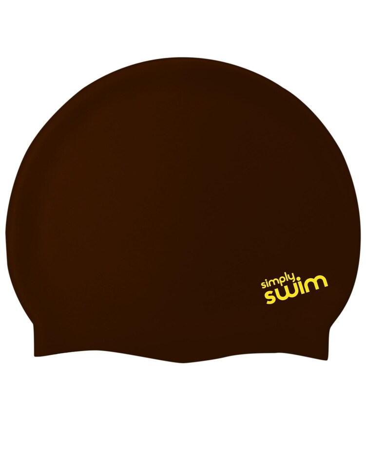 Simply Swim Junior Silicone Swim Cap - Solid Colours