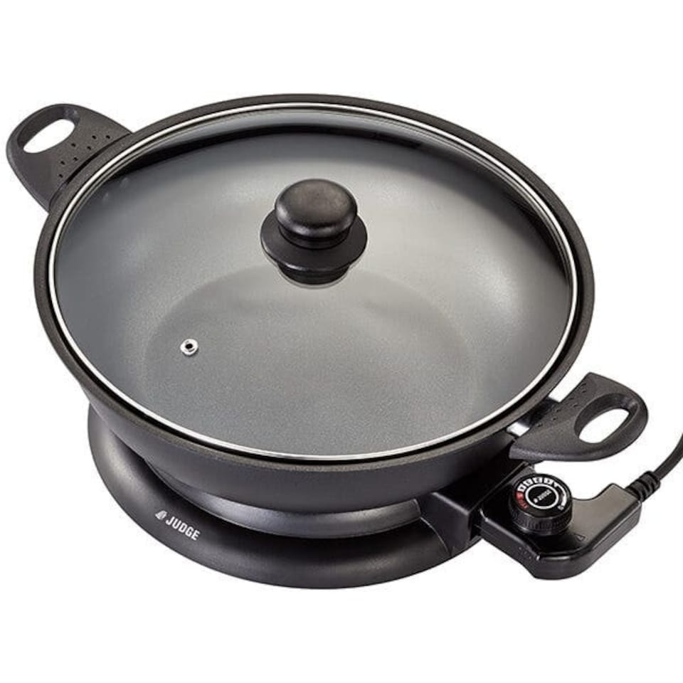 image 1 of Judge Electricals 32cm Non-Stick Electric Wok 3.7L