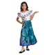 image 1 of Encanto Girls Mirabel Costume Dress - Turquoise/White - 4-6 Years