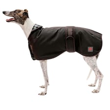 Firefoot Sighthound Waxed Dog Coat - Brown - 51cm