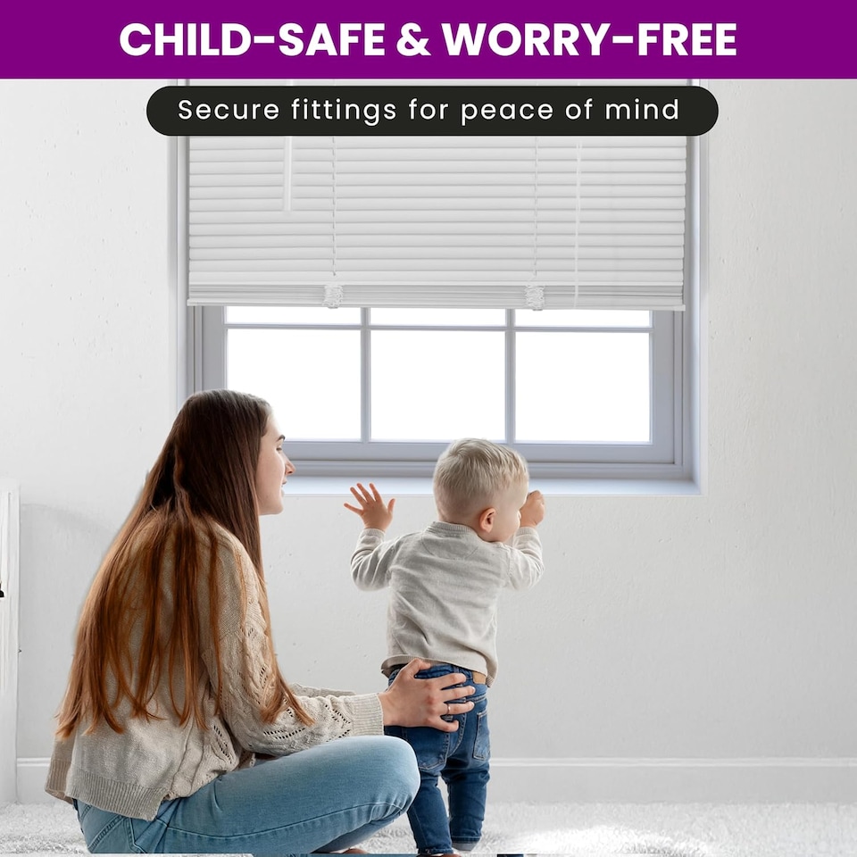 image 1 of PVC Venetian Blinds | 25mm Slats | Waterproof, Easy Clean