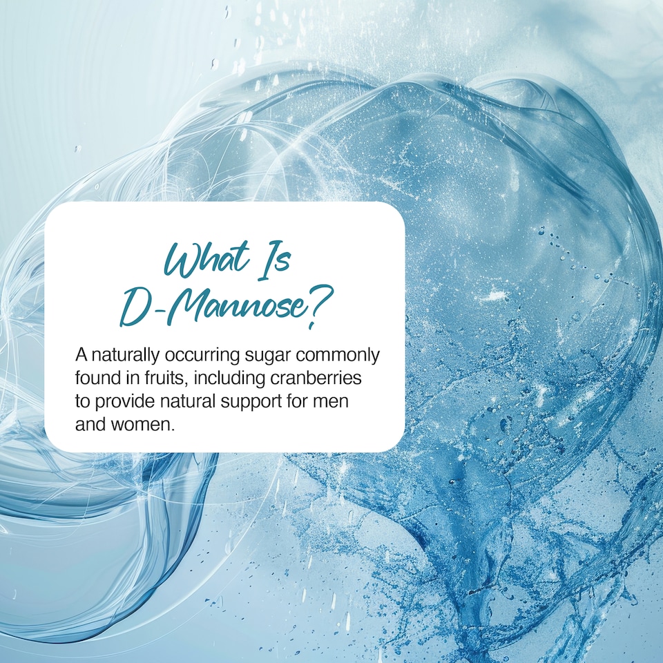 image 1 of Zipvit D-Mannose 1500mg, Naturally Sourced Support, 90 Vegan Capsules, 1-Month Supply