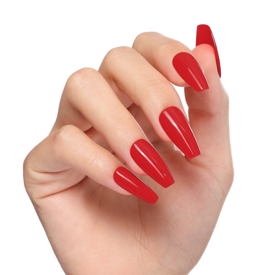 image 1 of Bluesky Red Gel Polish - Fiery Red 10ml | Red | Fiery Red