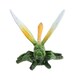 image 4 of Green Dragonfly Resin Wall Mount Shed Sculpture Statue Ornament House Garden