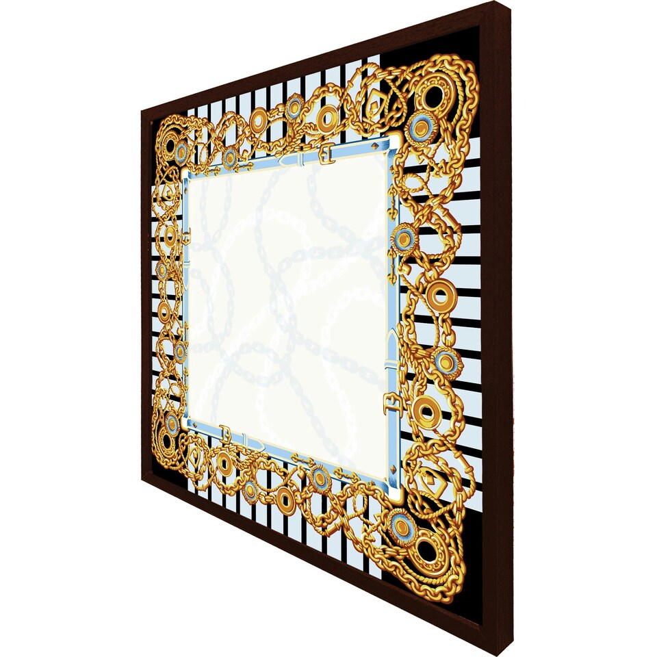 image 1 of Golden chains (Picture Frame) Black | XL