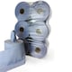 image 2 of 36 Rolls Of Blue Embossed 2ply Highly Absorbent Centrefeed Paper Rolls