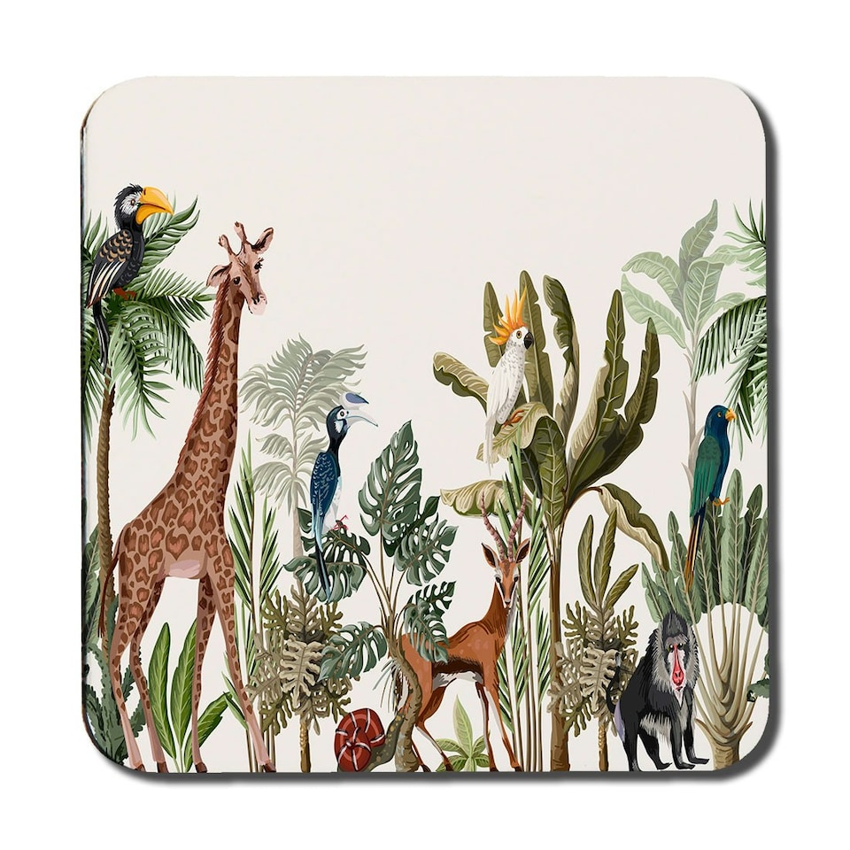 image 1 of Tropical Animals (Coaster)