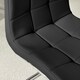 image 5 of Furniturebox 2x Deep Foam Cushioned Black Murano Dining Chairs