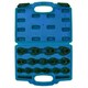 image 2 of Metric Impact Impacted Crowfeet Crowfoot Spanner Wrench Set 8 - 24mm 15pc
