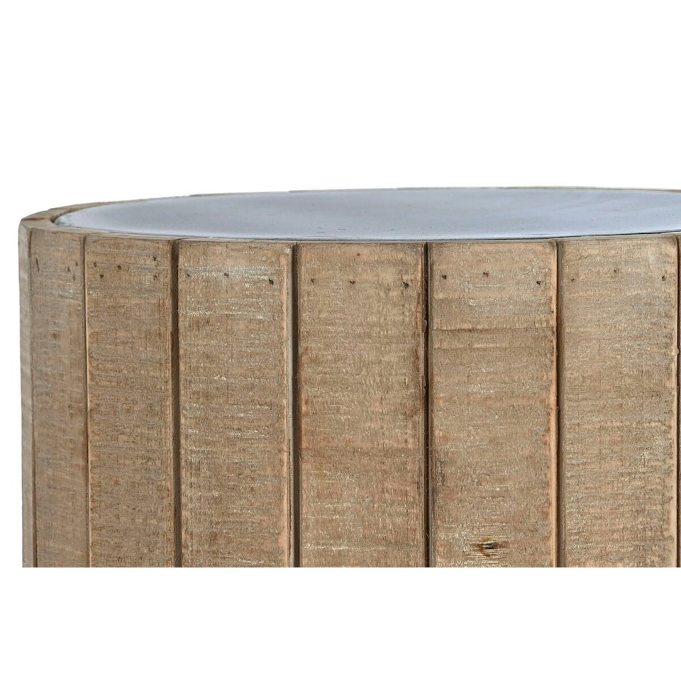 image 1 of Side table Home ESPRIT Natural Fir MDF Wood 36 x 36 x 45 cm N/A
