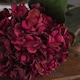 image 4 of Autumn Ruby Hydrangea Artificial Flower - Fabric/Plastic - L18 x W18 x H42 cm - Red - Single Stem