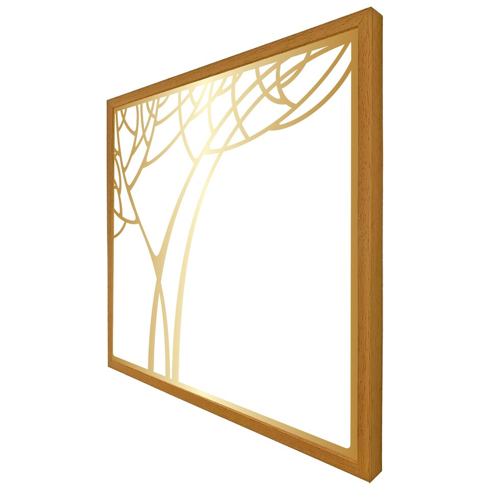 image 1 of Golden tree (Picture Frame) White | S