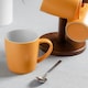 image 5 of Argon Tableware 4x Coloured Coffee Mugs - Yellow - 350ml - Tea Mug Latte Mug Cappuccino Mug Drinking Mug Yellow