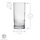 image 3 of Argon Tableware Classic Highball Glasses - 295ml - Pack of 12 | Clear | Clear