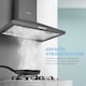 image 5 of Comfee 3-Speed Wall Mounted Range Hood With LED Light - 60cm