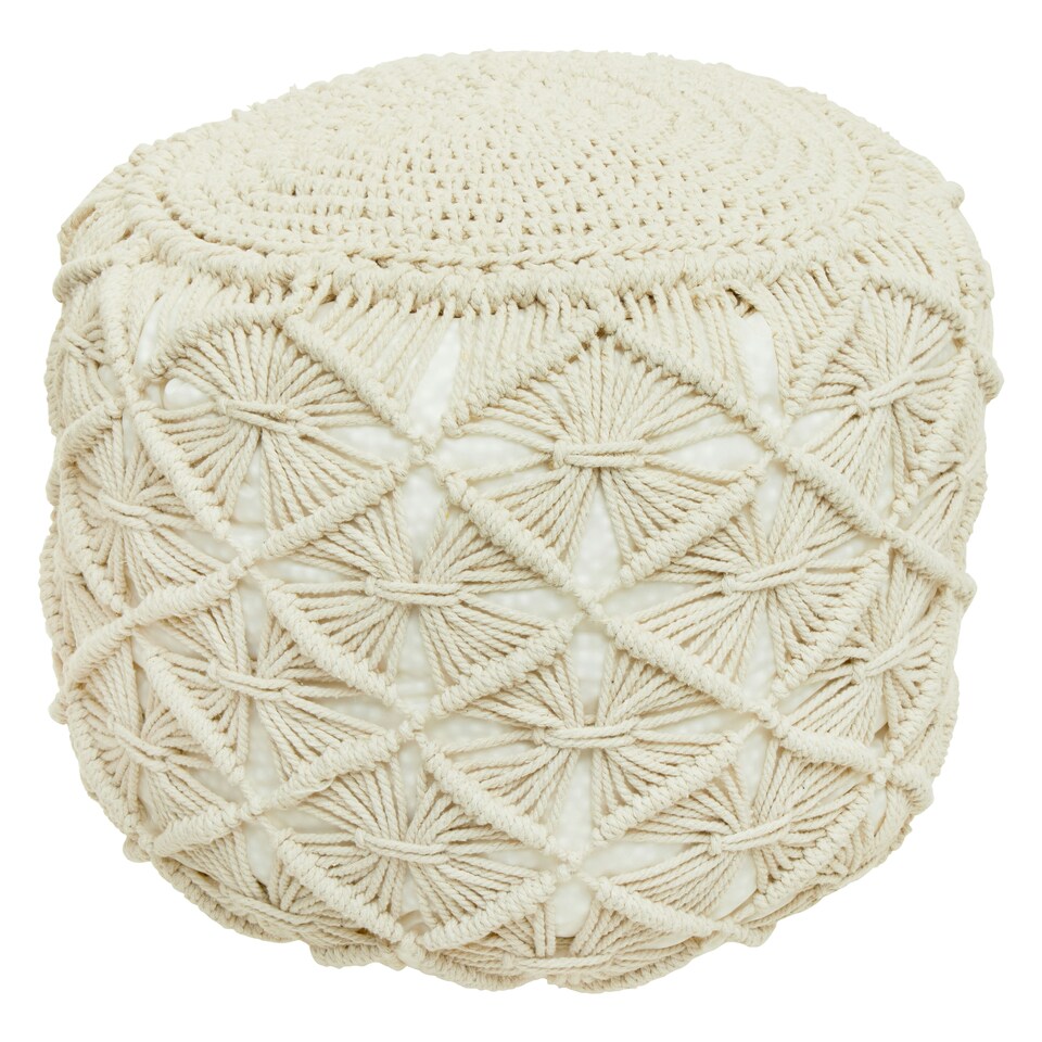 image 1 of Interiors by Premier West Village Pouffe Brown