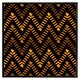 image 2 of Freehand horizontal zigzag chevron stripes boho chic (Picutre Frame) Grey | S