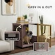 image 4 of PawHut Dog Crate Kennel Cage for Small Dog, Indoor End Table, Purple