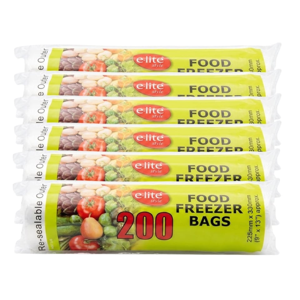 image 1 of Elite Food Freezer Bags 9x13" 200s - Pack of 1