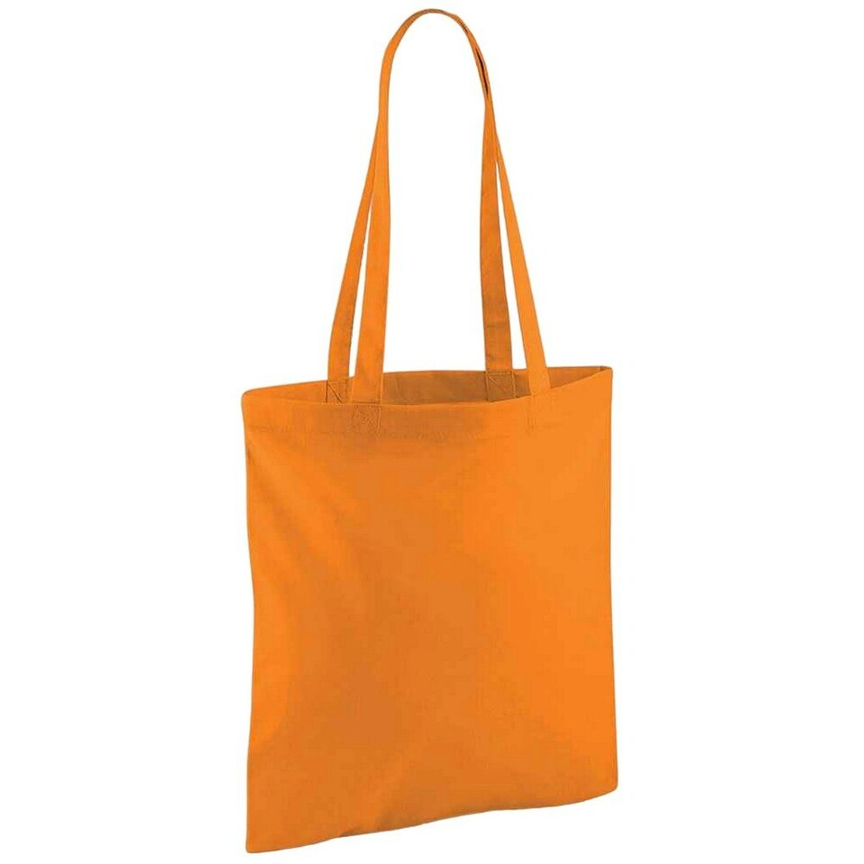 image 1 of Westford Mill Bag For Life Long Handle Tote Bag - Orange - One Size Orange