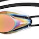 image 3 of Arena Unisex Adult Tracks Mirror Swimming Goggles - White/Copper/Black - One Size