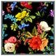 image 4 of Bright vibrant flowers (Picture Frame) Brown | Oak | XL