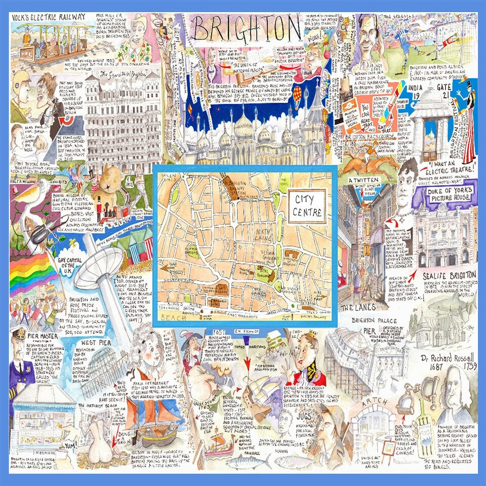 image 1 of Tim Bulmer Brighton 1000 Piece Jigsaw Puzzle