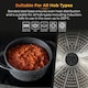 image 4 of Tower T900193 24Cm Casserole With Aluminium Lid Black
