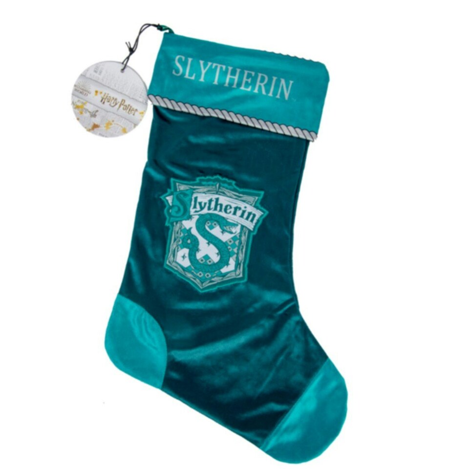 image 1 of Harry Potter Slytherin Christmas Stocking - Green - One Size
