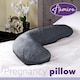 image 9 of Aamira Dark Grey Pregnancy Maternity Pillow, 145x25x25cm L Shaped Memory Foam | Grey | Grey | Standard | 1