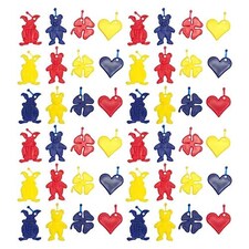 Assorted Bright Plastic Balloon Weights 8g - Pack of 50