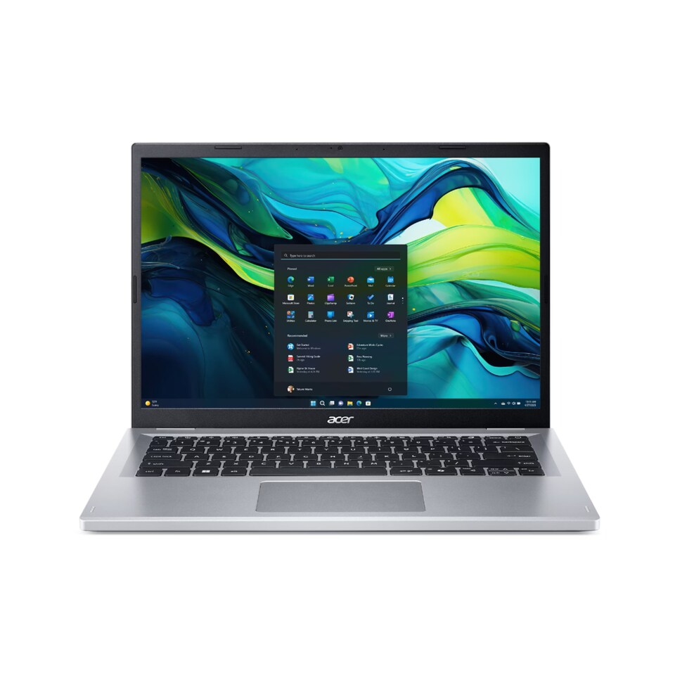 image 1 of Acer Aspire Go AMD Ryzen 3 7320U 8GB RAM 128GB SSD 14-Inch Windows 11 Home S Laptop