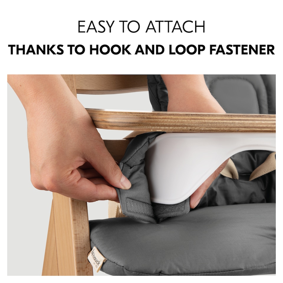 image 1 of hauck Highchair Baby Seat Pad - Dark Grey