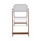 image 7 of Living and Home Foldable Aluminum Clothes Drying Rack | Silver
