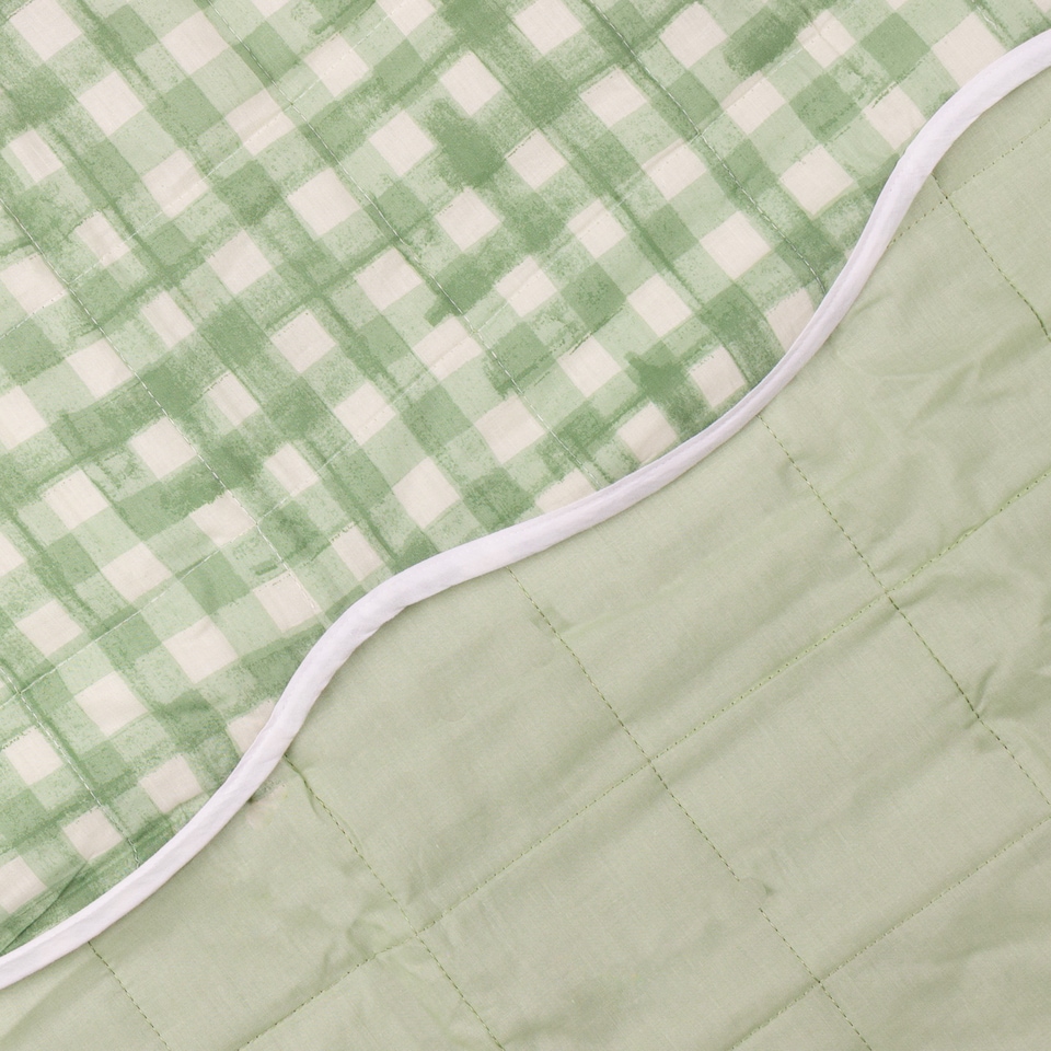 image 1 of Furn Scallop Quilted Bedspread