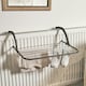 image 2 of OHS Over Radiator Clothes Airer Foldable Clothes Towel Rail Holder Rack Dryer Hanger