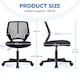 image 3 of Yaheetech Adjustable Mesh Computer Chair
