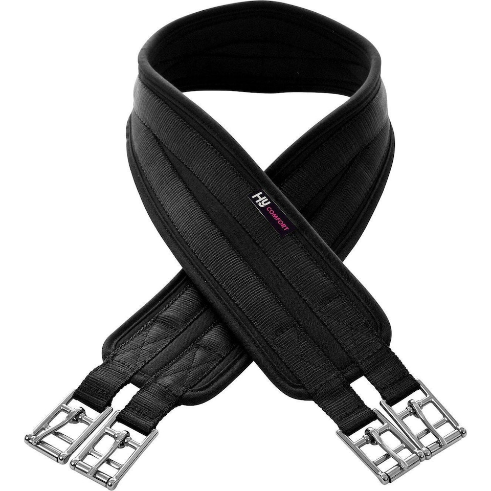 HyCOMFORT Cushion Girth - Black - 50in