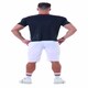image 2 of Fancy Dress Adult Quarterback Black White - M