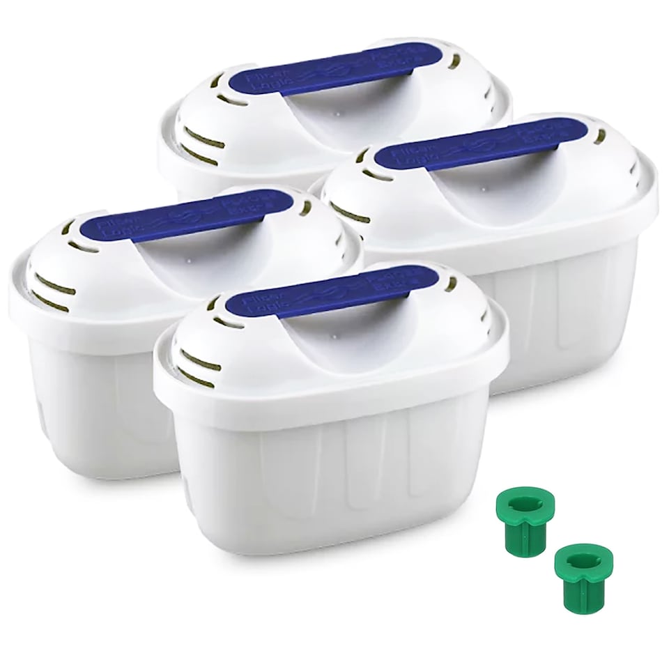 image 1 of SPARES2GO Water Filter Cartridge compatible with Samsung Fridge Freezer (Pack of 4)