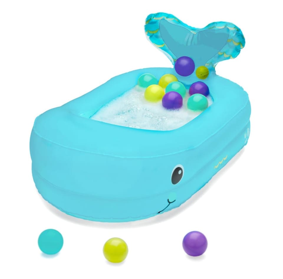 image 1 of Infantino Whale Bubble Bath