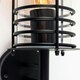 image 2 of ValueLights IP44 Rated Black Fisherman's Lantern Cage Outdoor Garden Wired Wall Light
