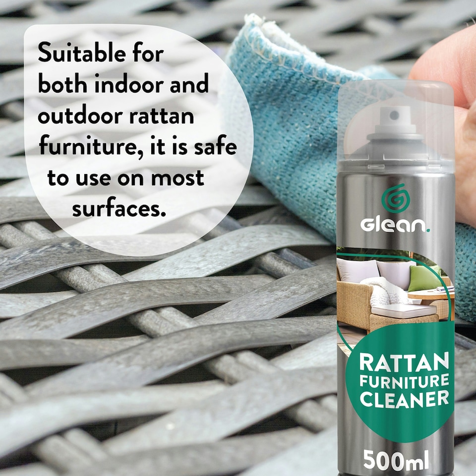 image 1 of Glean Rattan Furniture Foaming Cleaner - 500ml - 3-Pack