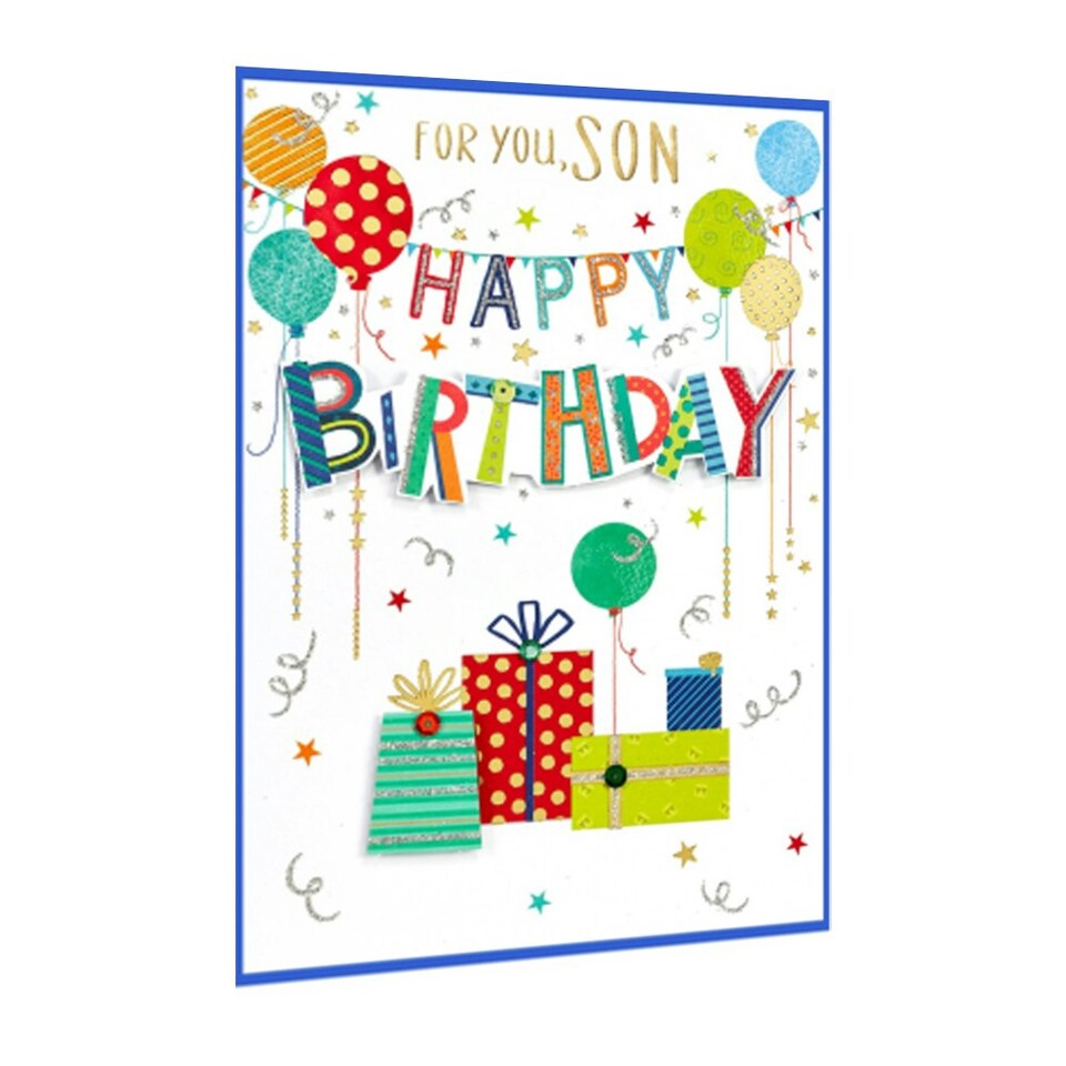 image 1 of Simon Elvin For You Son Isabal Garden Greetings Card (Pack of 6) - Multicoloured - One Size Brown | One Size