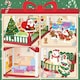 image 3 of Christmas Doll House Playset - 3D DIY Two-Story Dream Home with Garden & Accessories Holiday Gift for Kids Ages 3 plus