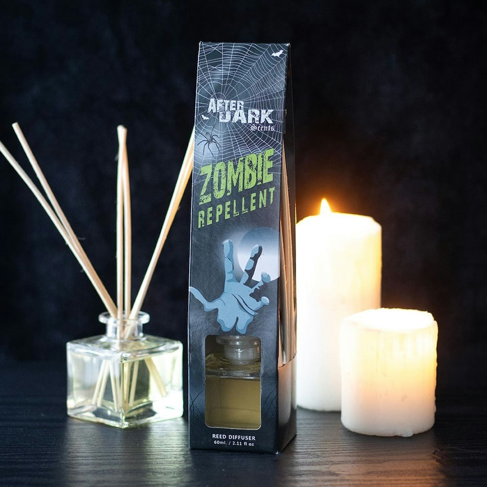 image 1 of Zombie Repellent Reed Diffuser