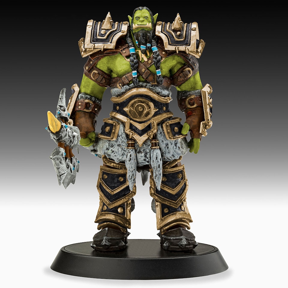 image 1 of Revell World of Warcraft Thrall Figure Model Kit Scale 1 16