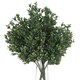 image 1 of Hill Interiors Artificial Faux Red Tipped Leaf Spray - Green - One Size