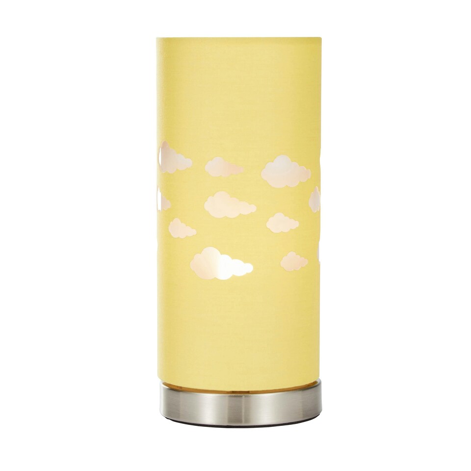 image 1 of BHS Glow Kid's LED Clouds Table Lamp, Ochre