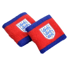 England FA Crest Wristbands (Set of 2) - Red/Navy - One Size